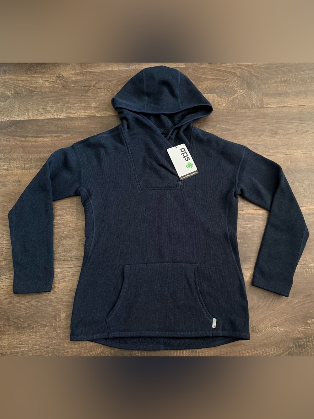 Stio Hooded Pullover - Navy Blue - Women’s L NWT